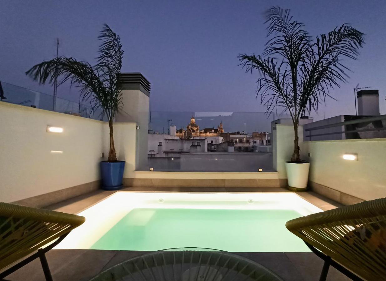 Luxury Penthouse With Private Pool Setas Monument Sevilha Exterior foto