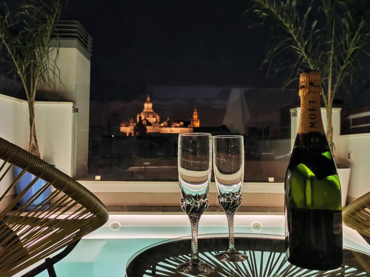 Luxury Penthouse With Private Pool Setas Monument Sevilha Exterior foto