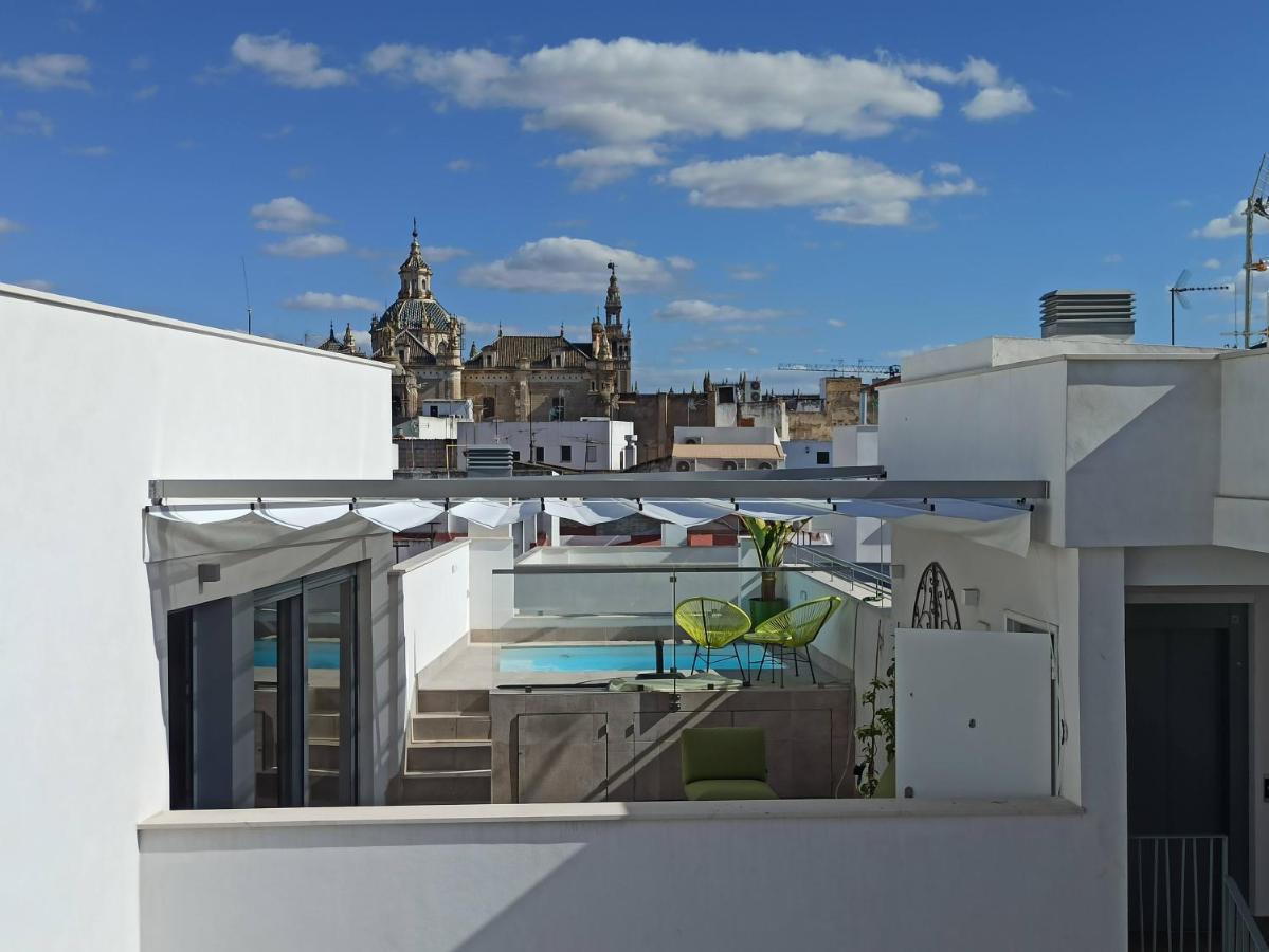 Luxury Penthouse With Private Pool Setas Monument Sevilha Exterior foto